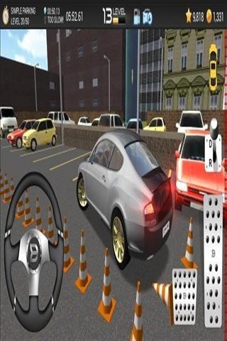 停车场24小时堵车3D