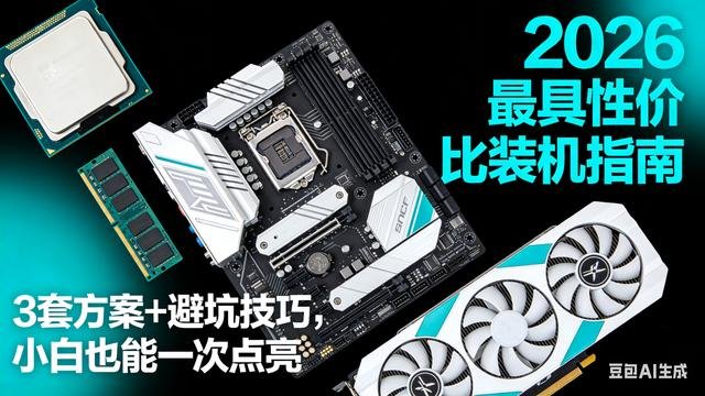 3套高性价比DIY电脑配置推荐+新手避坑指南