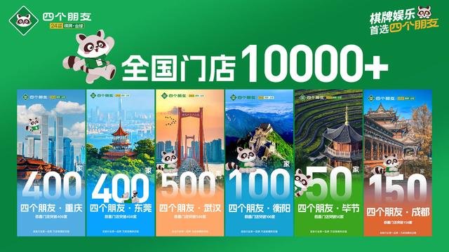 四个朋友引领自助棋牌新趋势：万亿市场中的万店品牌之道