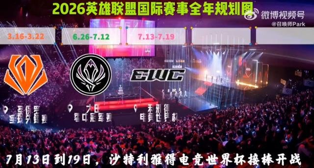2026年英雄联盟全球赛事安排与展望